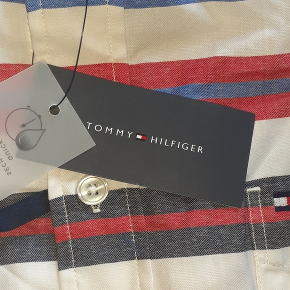 Tommy Hilfiger Striped Long Sleeve Shirt LT NWT - Picture 2 of 5